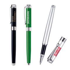 New Augustus Removable Cap Rollerball Gel Metal Pen