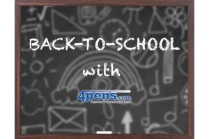 Back To School with 4Pens Promotional Items