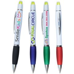 Brooke Pen Gel-Wax Highlighter Pen - Full Color Imprint