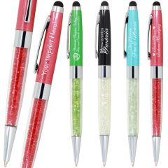 Crystal® Embellished Monogrammed Pens - FREE 48 HR Rush Production