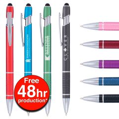 Ellipse Stylus Pen with Laser Engraved Imprint - FREE 48 Hour Rush Production