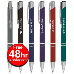 Tres-Chic Softy Pen with Laser Engraved Imprint - FREE 48 Hour Rush Production