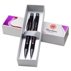 Bowie Pen & Pencil Gift Set with ColorJet Imprinted Box