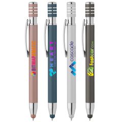 Marin Softy Metallic Pen with Stylus - ColorJet Imprint