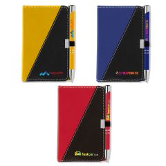 Primo Note Caddy & Tres-Chic Pen Gift Set - ColorJet Imprint