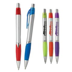 Snazzy Silver Designer Ballpoint Pen