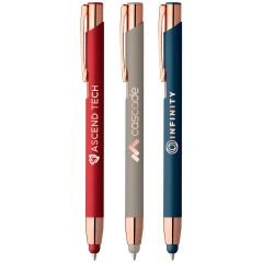 Crosby Softy Rose Gold with Stylus Pen - Mirror Laser