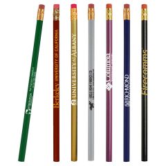 Quality Round Promotional Pencils - Dark Assortment