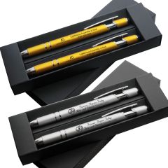 Soft Touch® Deluxe Stylus Pen and Pencil Set /w Gift Box
