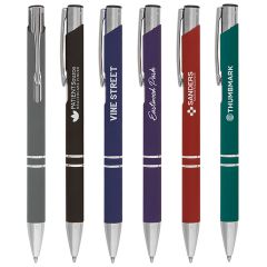 Tres-Chic Softy Pen with Laser Engraved Imprint - FREE Rush Production