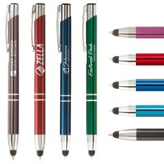 Tres-Chic Touch Pen with Laser Engraved Imprint - FREE Rush Production