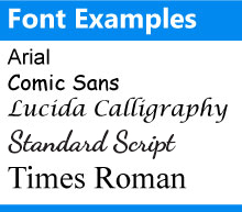 font-personalization-examples